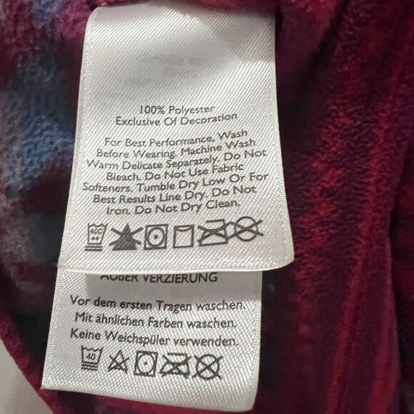 Eddie Bauer Half Zip Pullover Aztec(?) Size Medium - Picture 5 of 7